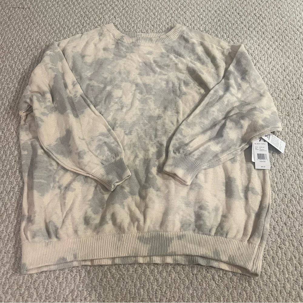 Black Tape_ sweater tie dye